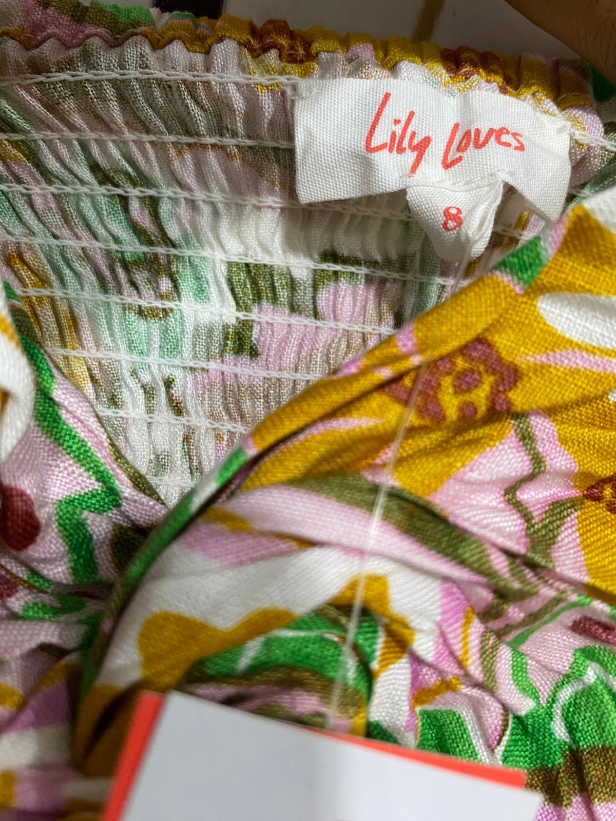 LILY LOVES |S| BUST 13| A31| MULTICOLOR FLORAL & PAISLEY CROPPED BLOUSE