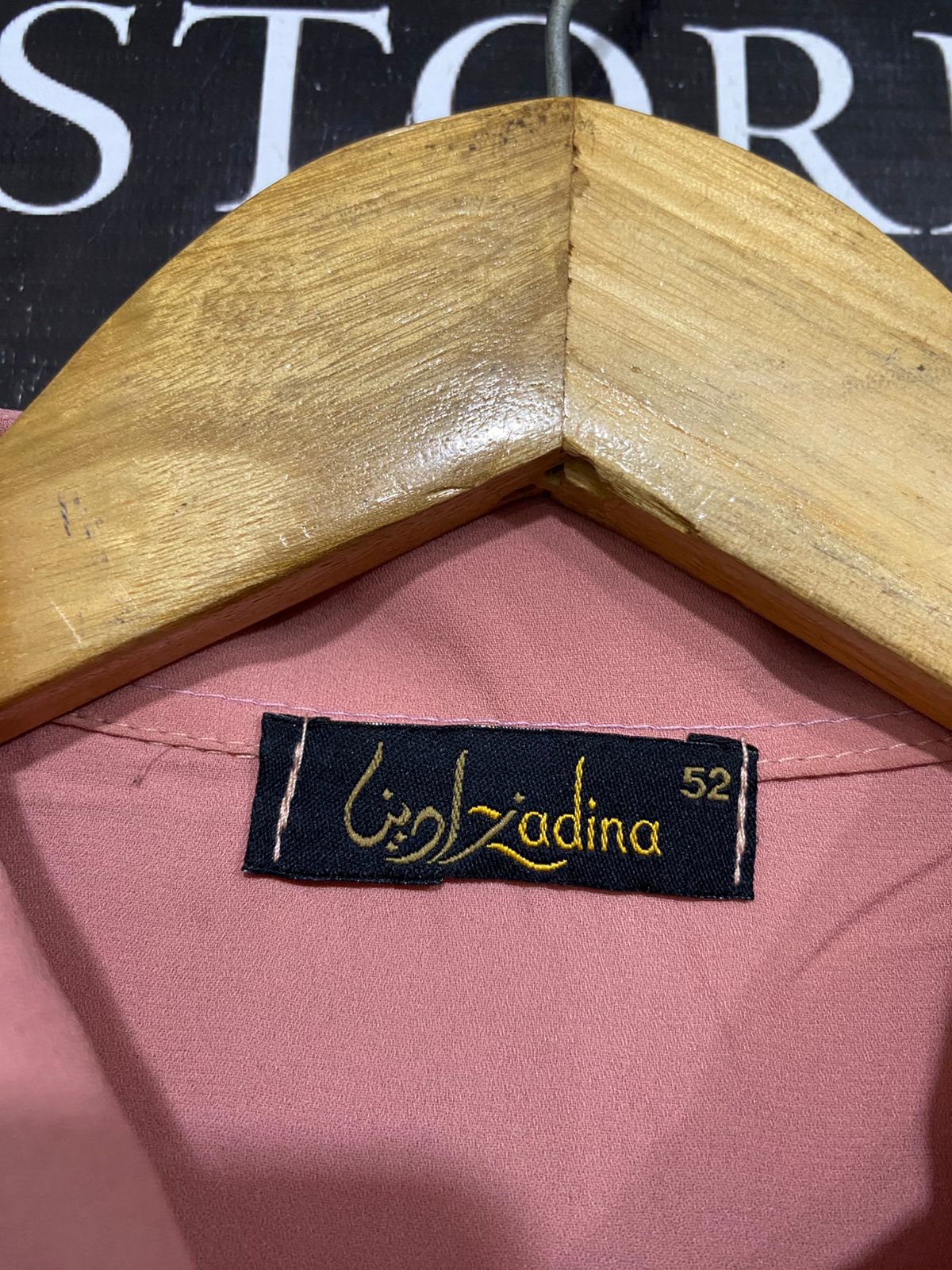 ZADINA |L| BUST 19| A32| DUSTY ROSE BUTTON-FRONT LONG-LINE SHIRT DRESS