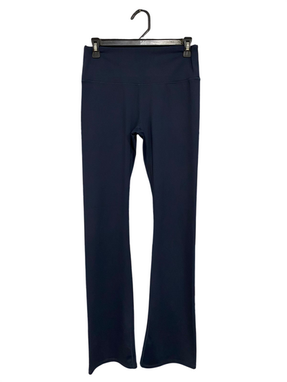 LILYBOD |L| WAIST 26| A33| NAVY BLUE HIGH-WAIST ACTIVE FLARED YOGA PANTS