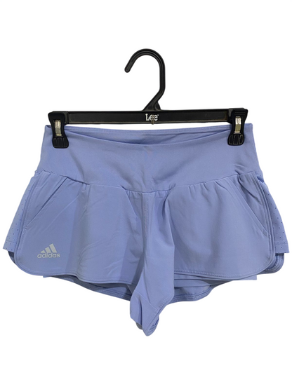 ADIDAS |XS| WAIST 26| A33| PERIWINKLE BLUE DUAL-LAYER ACTIVE RUNNING SHORTS