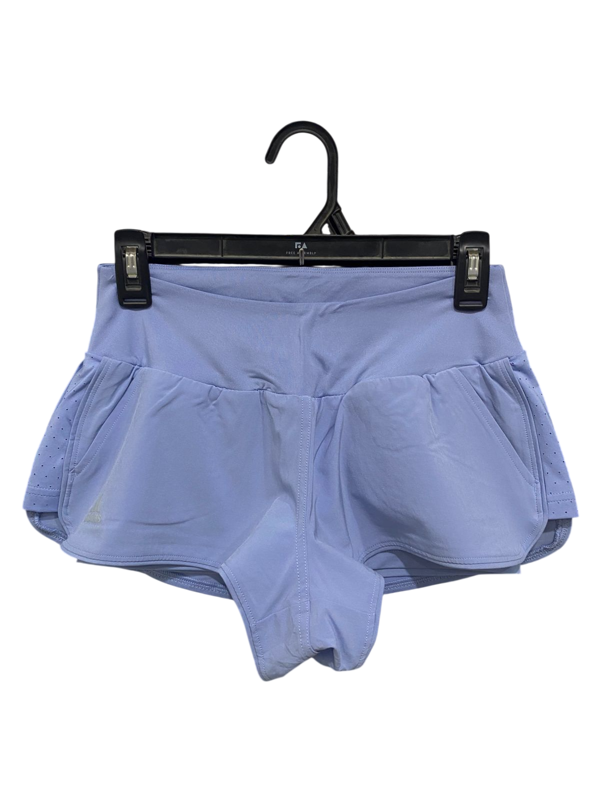 ADIDAS |XS| WAIST 25| A33| PERIWINKLE BLUE DUAL-LAYER ACTIVE ATHLETIC RUNNING SHORTS