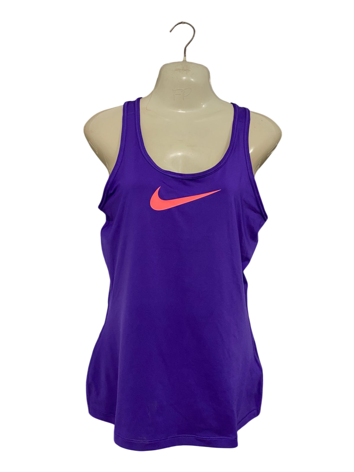 NIKE |M| BUST 16| A33| PURPLE & PINK SWOOSH ACTIVE ATHLETIC TANK TOP