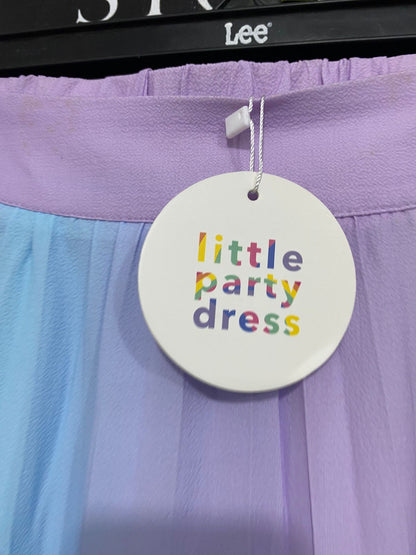 LITTLE PARTY DRESS |XL| WAIST 36| A33| PASTEL RAINBOW GRADIENT GATHERED MAXI SKIRT