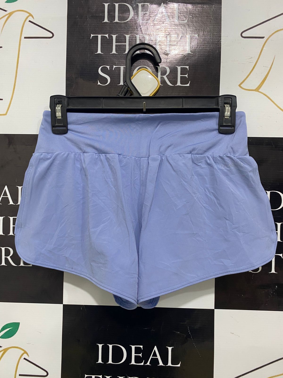 ADIDAS |XS| WAIST 25| A33| PERIWINKLE BLUE DUAL-LAYER ACTIVE ATHLETIC RUNNING SHORTS