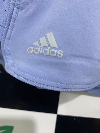 ADIDAS |XS| WAIST 25| A33| PERIWINKLE BLUE DUAL-LAYER ACTIVE ATHLETIC RUNNING SHORTS