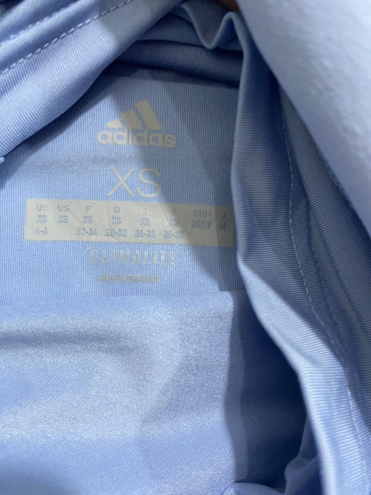 ADIDAS |XS| WAIST 25| A33| PERIWINKLE BLUE DUAL-LAYER ACTIVE ATHLETIC RUNNING SHORTS