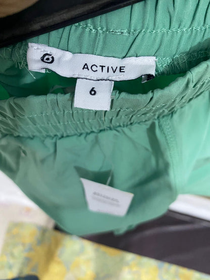 TARGET ACTIVE |S| WAIST 26| A33| SAGE GREEN RECYCLED MATERIALS ACTIVE RUNNING SHORTS