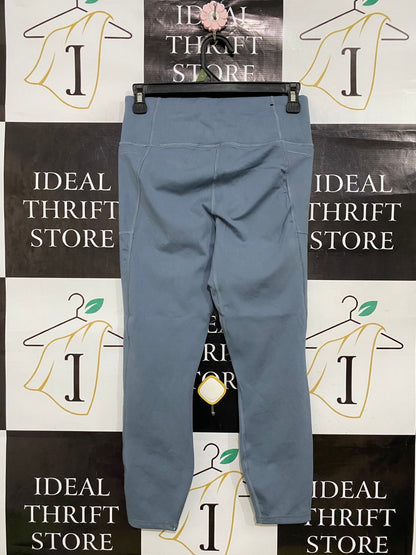 UNDER ARMOUR |M| WAIST 26| A33| DUSTY BLUE ACTIVE ATHLETIC LEGGINGS