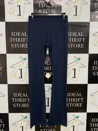 LILYBOD |L| WAIST 26| A33| NAVY BLUE HIGH-WAIST ACTIVE FLARED YOGA PANTS
