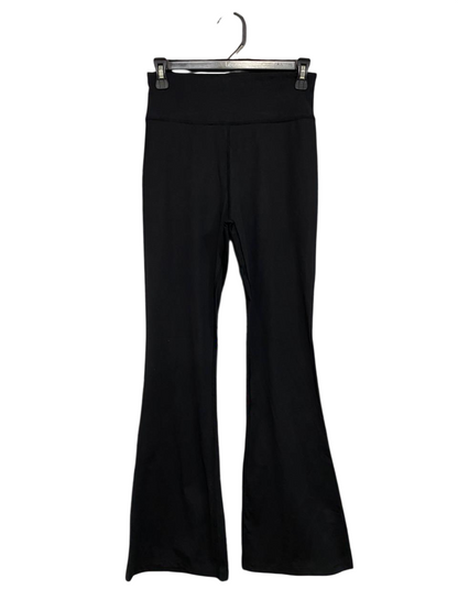 ANKO |XS| WAIST 25| A34| BLACK HIGH-WAISTED YOGA FLARE LEGGINGS