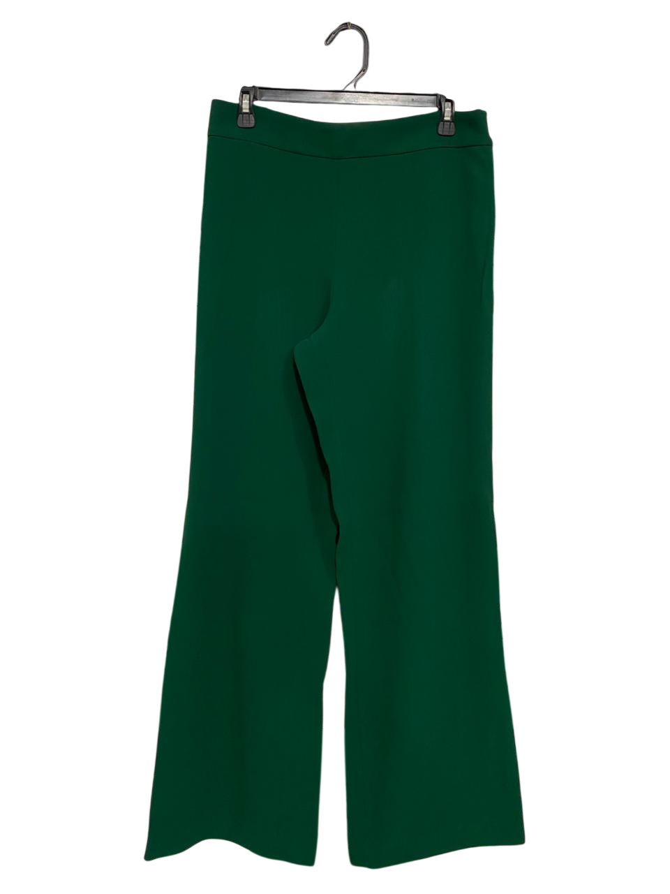 ZARA |M| WAIST 30| A34| EMERALD GREEN HIGH-WAISTED WIDE-LEG TAILORED TROUSERS
