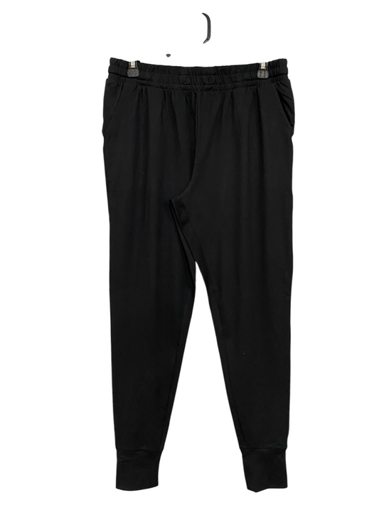 ANKO |XL| WAIST 35| A35| BLACK ATHLETIC CUFFED JOGGER LOUNGE PANTS
