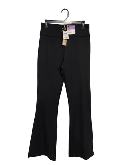 ANKO |M| WAIST 28| A35| BLACK ULTRA-SOFT HIGH-RISE FLARED ACTIVEWEAR YOGA PANTS