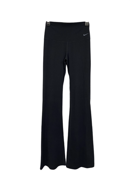NIKE |S| WAIST 22| A35| BLACK HIGH-RISE SWOOSH FLARED ACTIVEWEAR YOGA PANTS