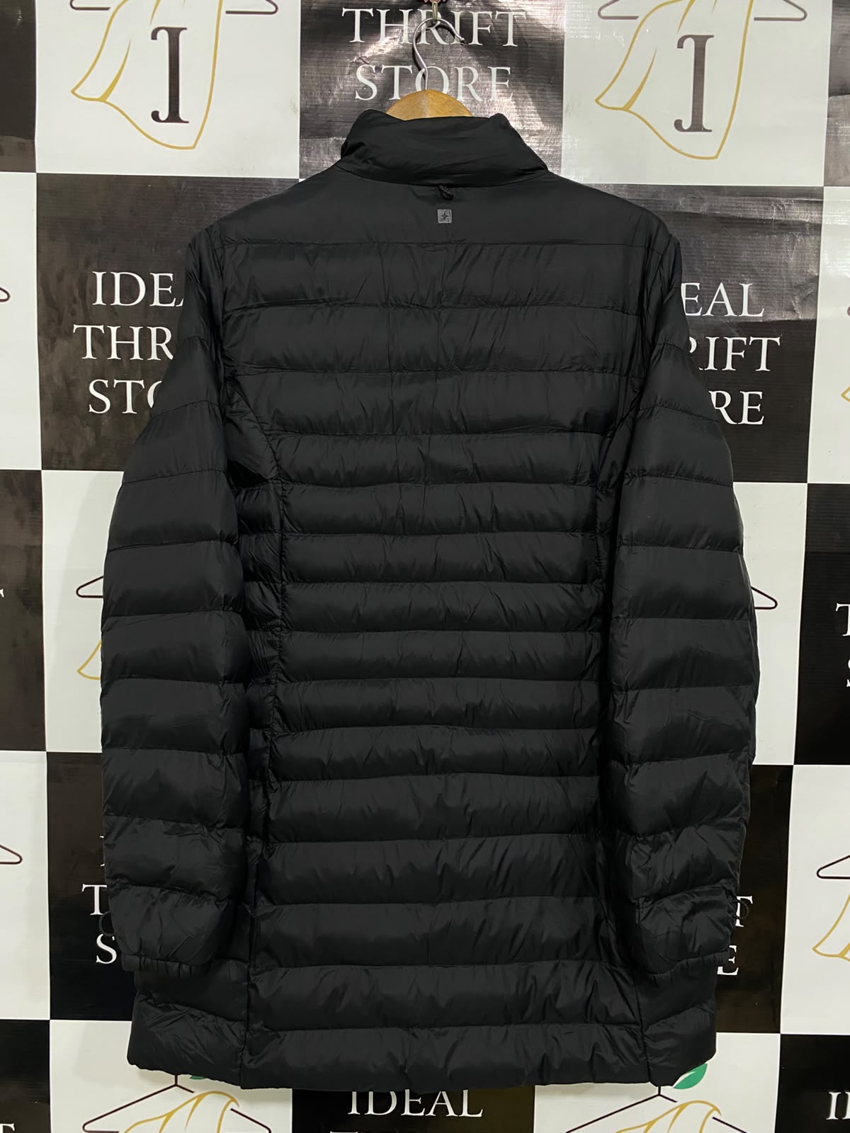 MOUNTAIN WAREHOUSE |L| BUST 16| A35| TRIP BLACK QUILTED LONG-LENGTH PUFFER JACKET