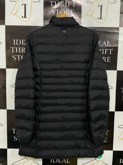 MOUNTAIN WAREHOUSE |L| BUST 16| A35| TRIP BLACK QUILTED LONG-LENGTH PUFFER JACKET