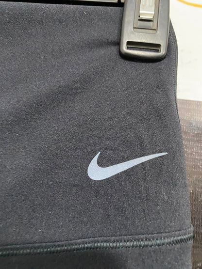 NIKE |S| WAIST 22| A35| BLACK HIGH-RISE SWOOSH FLARED ACTIVEWEAR YOGA PANTS