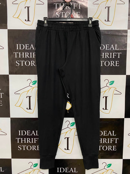 ANKO |XL| WAIST 35| A35| BLACK ATHLETIC CUFFED JOGGER LOUNGE PANTS