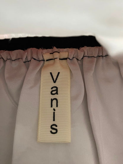 VANIS |XS| WAIST 24| A36| TOWN SCENE ART PRINT PLEATED MIDI SKIRT