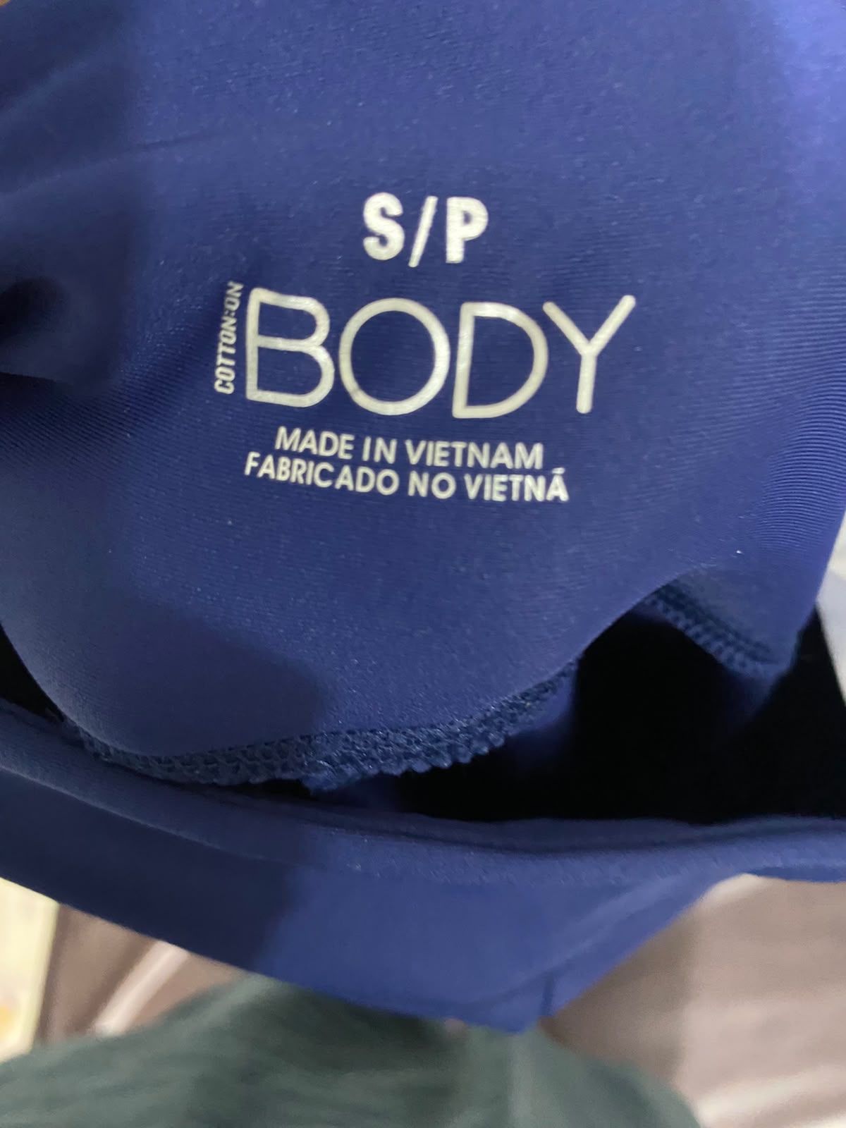 COTTON ON |S| WAIST 23| A36| DEEP ROYAL BLUE PERFORMANCE-STRETCH FLARED YOGA TROUSERS
