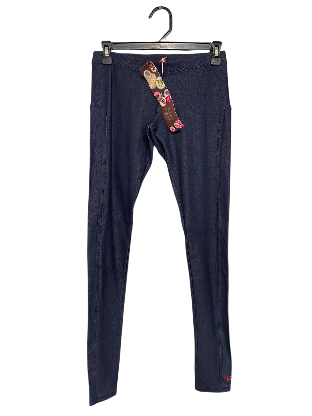 BAKER |S| WAIST 26| A37| BLUE DENIM-PRINT STRETCH LEGGINGS