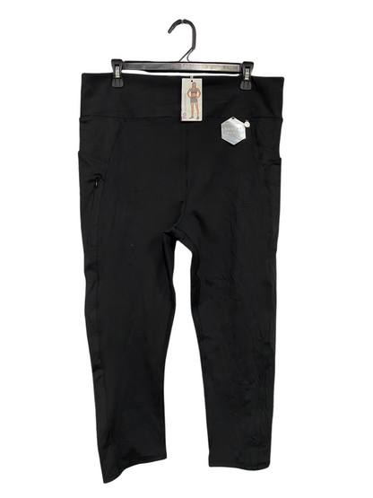 MB |XL| WAIST 34| A37| BLACK HIGH-WAISTED SCULPT ACTIVE LEGGINGS