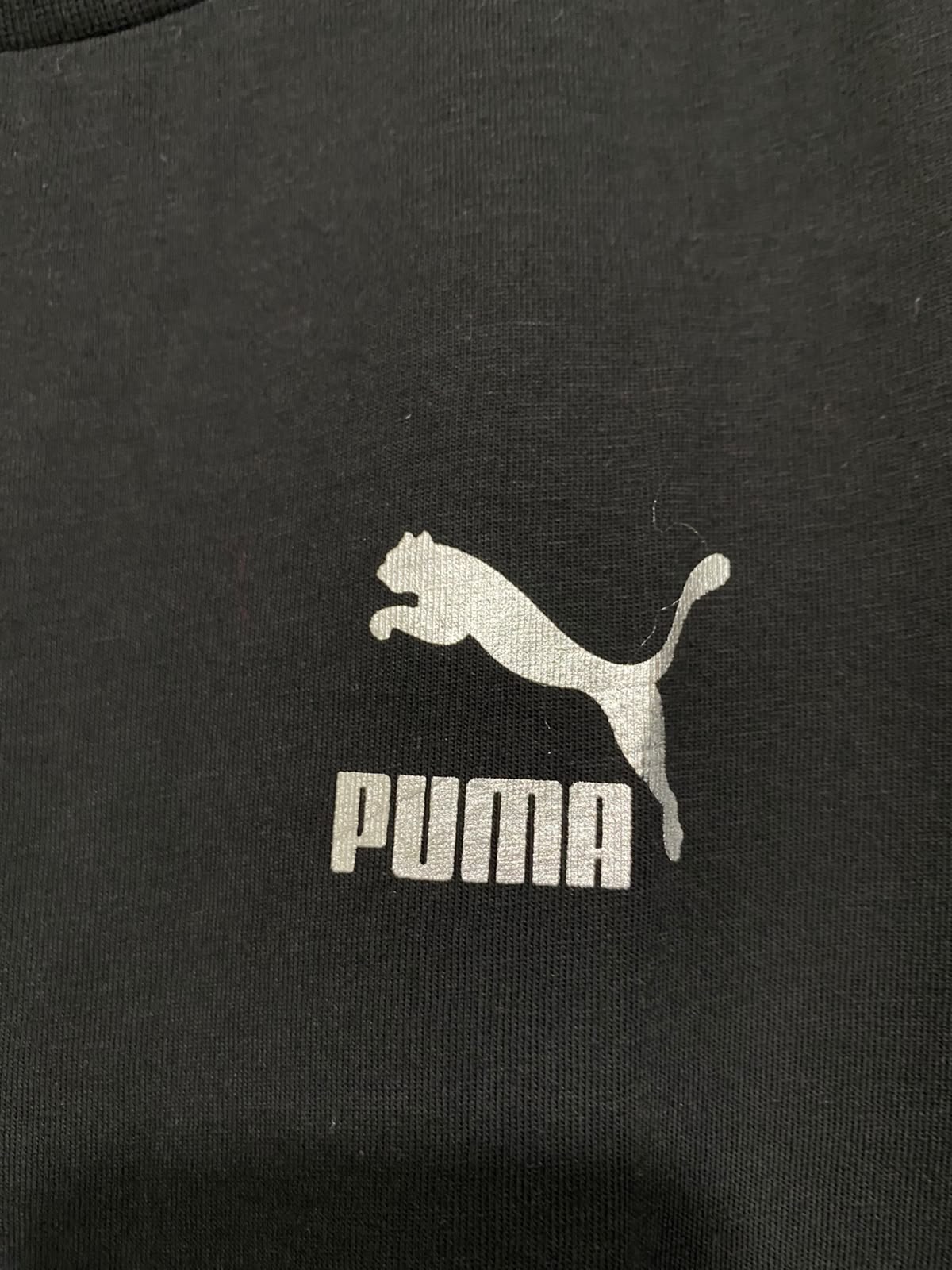 PUMA |XS| BUST 18| A37| BLACK & LIME GREEN ATHLETIC T-SHIRT DRESS