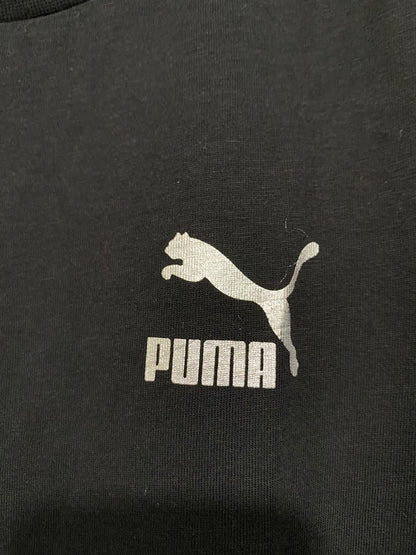 PUMA |XS| BUST 18| A37| BLACK & LIME GREEN ATHLETIC T-SHIRT DRESS