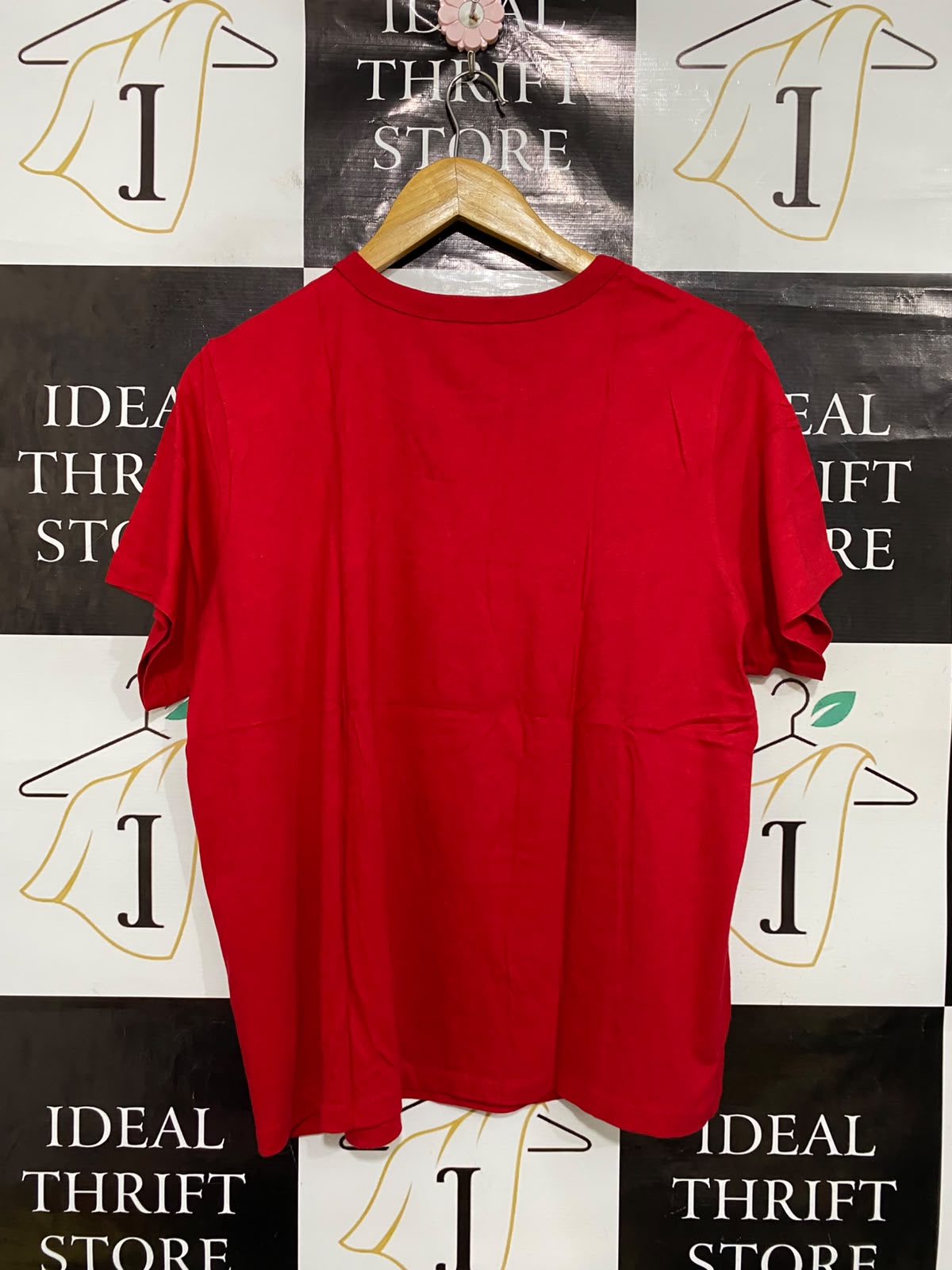 OLD NAVY |XL| BUST 22| A37| RED CANADA MAPLE LEAF LOGO T-SHIRT