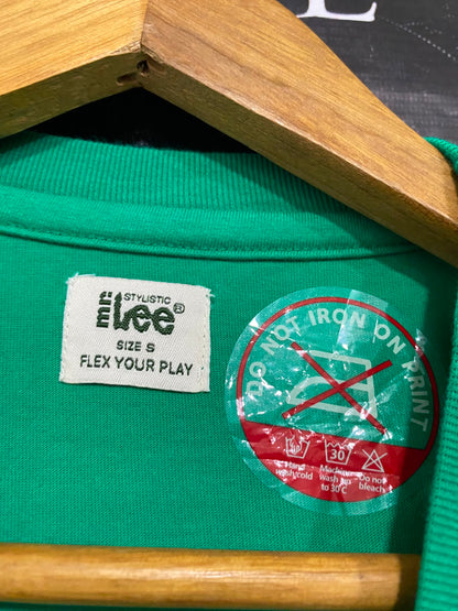 MR LEE |S| BUST 17| A37| GREEN "STYLISTIC MR. LEE" GOLF GRAPHIC T-SHIRT