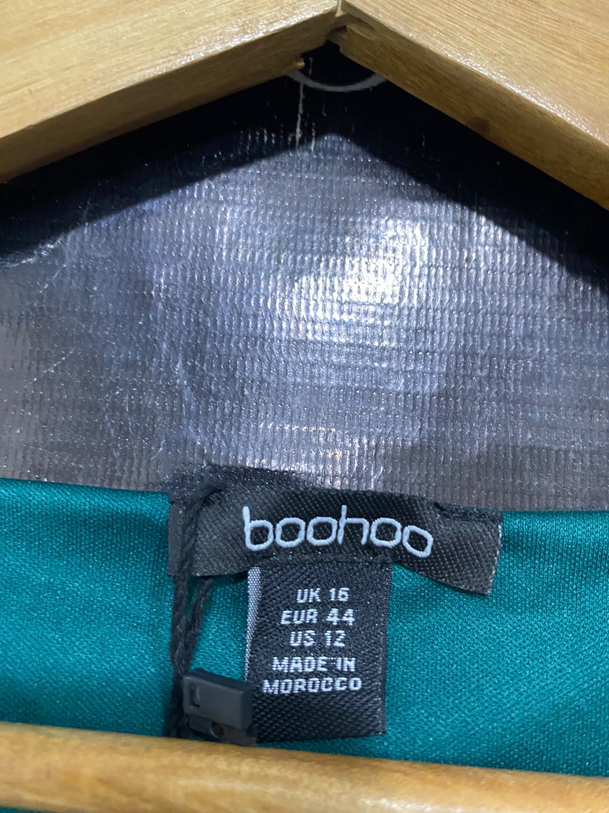 BOOHOO |M| BUST 17| A37| EMERALD GREEN SQUARE NECK RUCHED MAXI DRESS