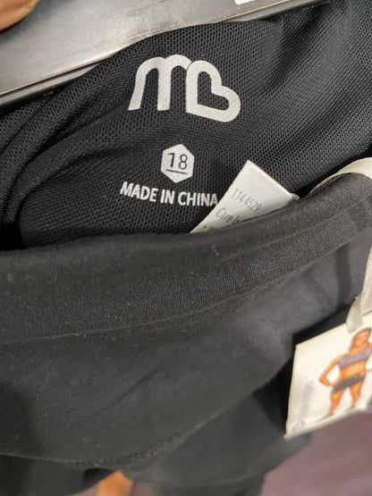 MB |XL| WAIST 34| A37| BLACK HIGH-WAISTED SCULPT ACTIVE LEGGINGS