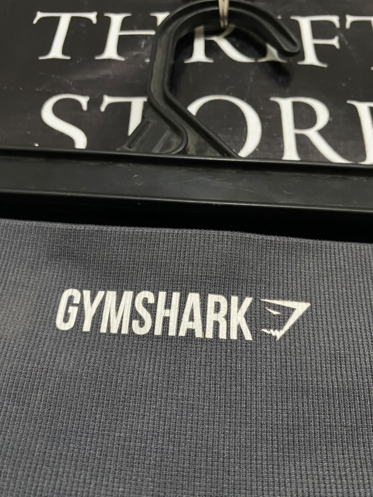 GYMSHARK |XS| WAIST 24| GREY & CHARCOAL COLOR-BLOCKED HIGH-WAISTED SEAMLESS LEGGINGS