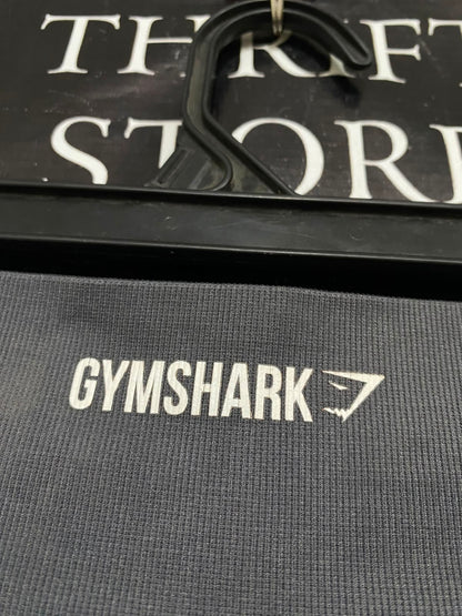 GYMSHARK |XS| WAIST 24| GREY & CHARCOAL COLOR-BLOCKED HIGH-WAISTED SEAMLESS LEGGINGS