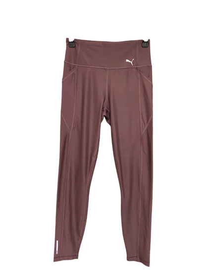 PUMA |S| WAIST 24| A37| MAUVE / DUSTY ROSE HIGH-WAISTED POCKET ATHLETIC LEGGINGS