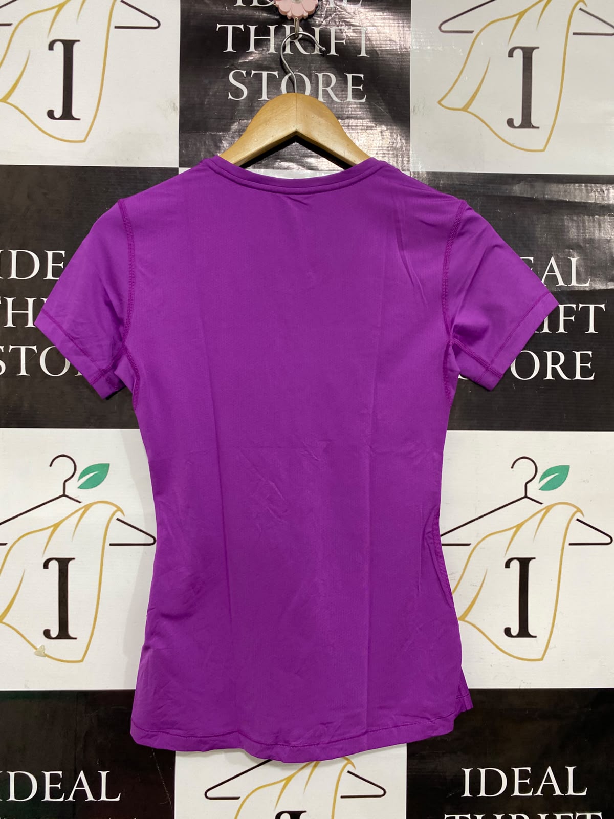 NIKE |M| BUST 15| A38| PRO VIOLET DRI-FIT ATHLETIC T-SHIRT