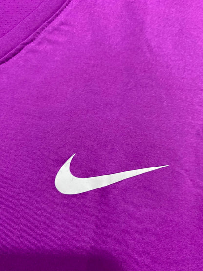 NIKE |M| BUST 15| A38| PRO VIOLET DRI-FIT ATHLETIC T-SHIRT