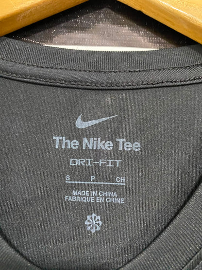 NIKE |S| BUST 17| A38| CLASSIC BLACK DRI-FIT ATHLETIC T-SHIRT