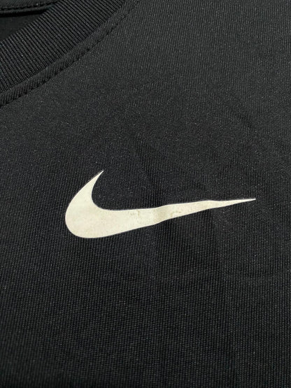 NIKE |S| BUST 17| A38| CLASSIC BLACK DRI-FIT ATHLETIC T-SHIRT