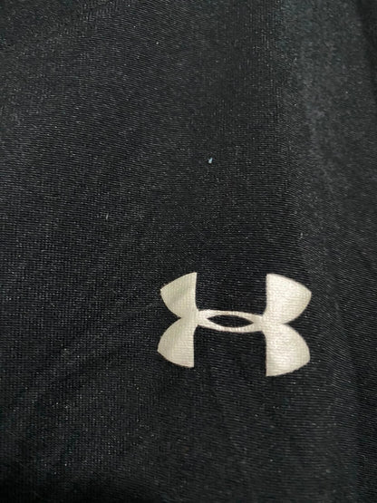 UNDER ARMOUR |S/M| BUST 18| A38| CLASSIC BLACK HEATGEAR ATHLETIC T-SHIRT