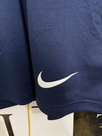 NIKE |S| BUST 17| A38| NAVY SCOOP-NECK DRI-FIT ATHLETIC T-SHIRT
