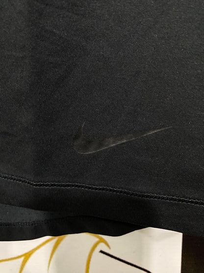 NIKE |M| BUST 16| A38| BLACK PRO HYPERCOOL MESH-PANEL ATHLETIC T-SHIRT