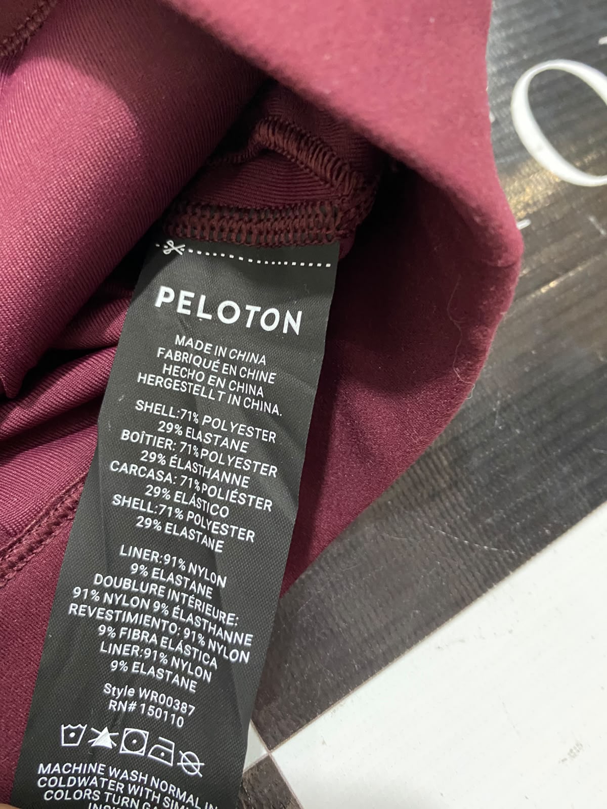 PELOTON |M| BUST 13| A37| MAROON FRONT-ZIP HIGH-NECK ATHLETIC SPORTS BRA