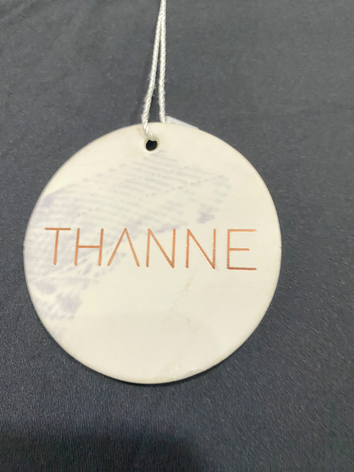 THANNE |XS| WAIST 24| A37| BLACK SATIN MINIMALIST SLIM MAXI SKIRT