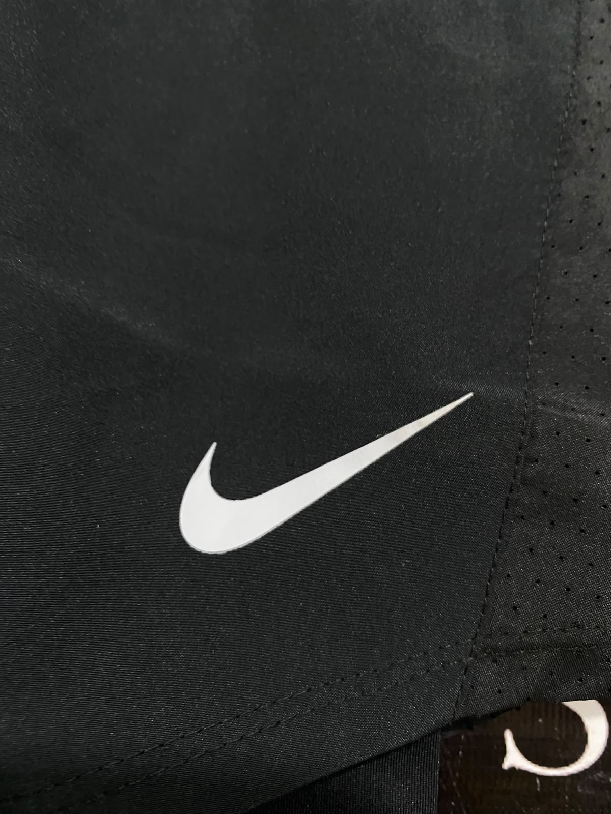NIKE |M| WAIST 28| A39| BLACK 2-IN-1 LAYERED PERFORMANCE RUNNING SHORTS