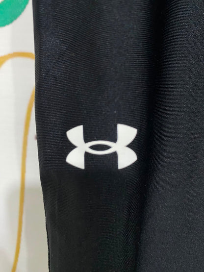 UNDER ARMOUR |M| WAIST 28| A39| BLACK HIGH-WAISTED POCKET PERFORMANCE LEGGINGS
