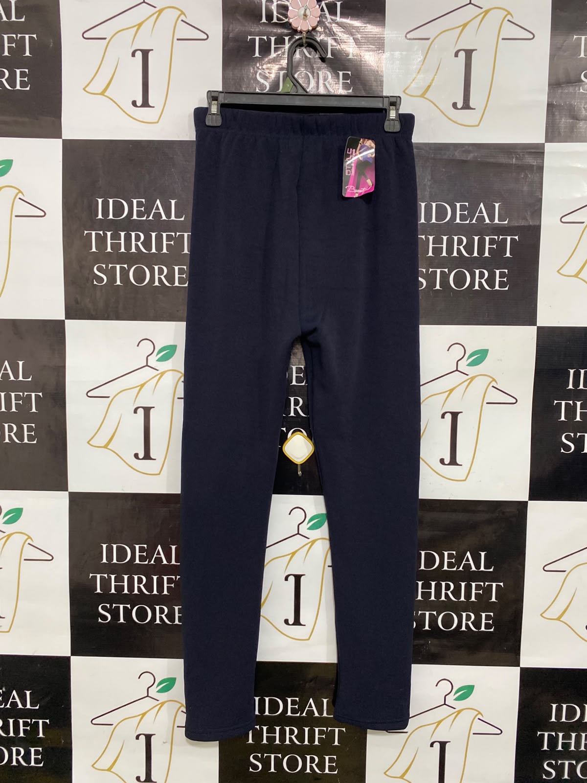 |S| WAIST 26| A39| CLASSIC NAVY BLUE EVERYDAY COMFORT STRETCH LEGGINGS
