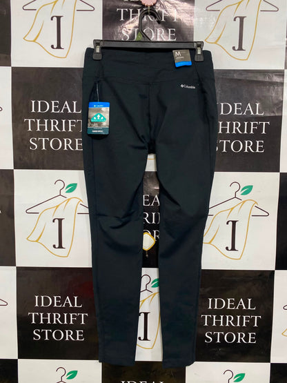COLUMBIA |S| WAIST 26| A39| CLASSIC BLACK HIGH-WAISTED STRETCH PERFORMANCE LEGGINGS
