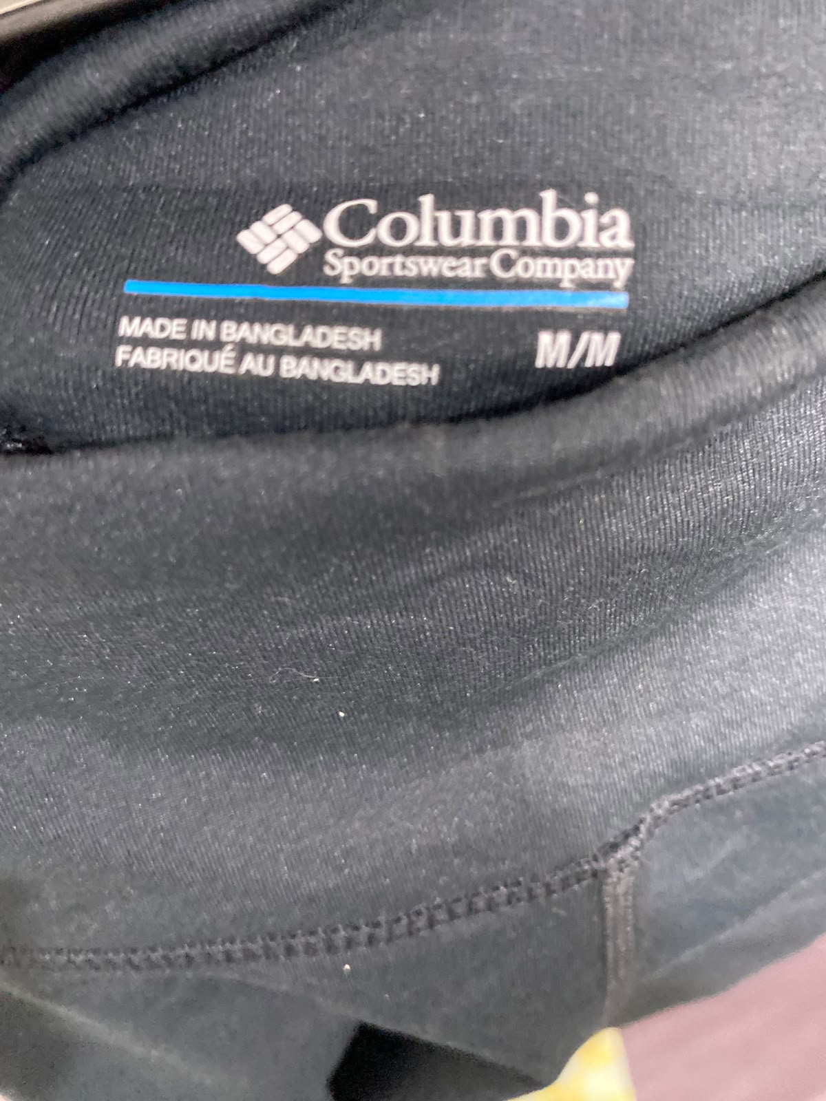 COLUMBIA |S| WAIST 26| A39| CLASSIC BLACK HIGH-WAISTED STRETCH PERFORMANCE LEGGINGS