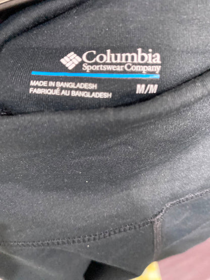 COLUMBIA |S| WAIST 26| A39| CLASSIC BLACK HIGH-WAISTED STRETCH PERFORMANCE LEGGINGS